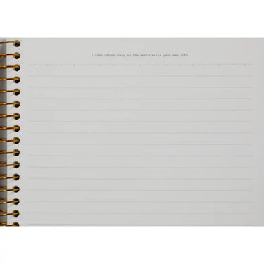 D5347-3 Kalpa A4 Spring Notebook Spiral Impressionists Lady